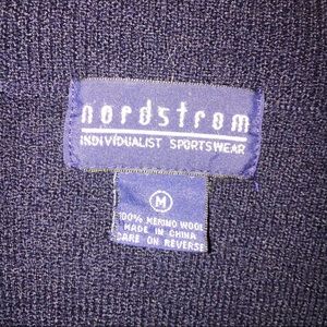 Nordstrom Sweaters - Nordstrom cardigan wool sweater Navy Medium VTG Nordstrom Sweaters - Nordstrom cardigan wool sweater Navy Medium VTG
